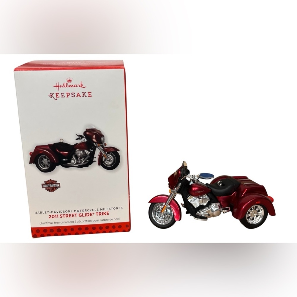 Hallmark Harley Street Glide Trike ornament
